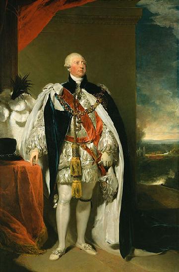 Sir Thomas Lawrence George III of the United Kingdom Sweden oil painting art
